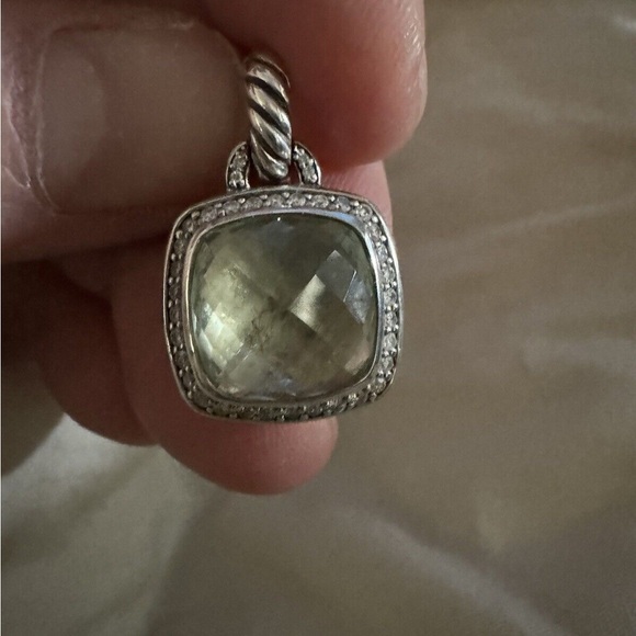 Sterling Silver Albion Passionate And Diamond  Necklace - Picture 5 of 7